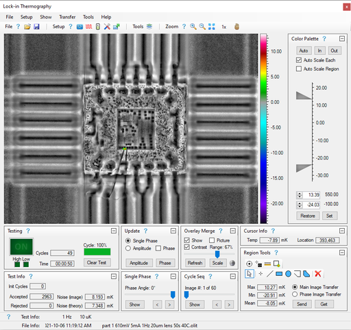 [PN0172] Lock-in Thermography Software Module