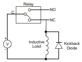Inductive load protection circuit