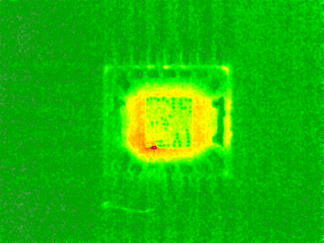 Lock-in Thermography Amplitude Image